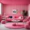 Pink Yarn Living Room - gratis png animerad GIF