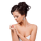 femme portrait - gratis png geanimeerde GIF