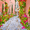Flower Street - Ücretsiz animasyonlu GIF animasyonlu GIF