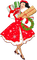 soave woman vintage shopping gift box  christmas - 免费PNG 动画 GIF