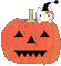 hello kitty pumpkin - Darmowy animowany GIF animowany gif
