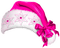 Christmas.Hat.White.Pink - PNG gratuit GIF animé