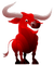 bull by nataliplus - png gratis GIF animasi