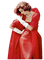 woman in red 2 - ingyenes png animált GIF