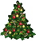 Christmas tree. Animated. Leila - 無料のアニメーション GIF アニメーションGIF