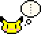 pikachu think - Gratis geanimeerde GIF geanimeerde GIF