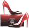 soave deco fashion bag shoe pink - PNG gratuit GIF animé