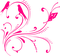 Pink Birds and Butterfly - bezmaksas png animēts GIF