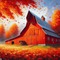 Autumn Barn - bezmaksas png animēts GIF