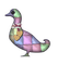 steampunk  duck - nemokama png animuotas GIF