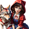 loly33  le petit chaperon rouge - png grátis Gif Animado