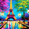 ♡§m3§♡ landscape colored pink image paris - безплатен png анимиран GIF