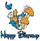Donad Duck Happy Birthday - GIF animé gratuit