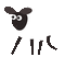 Sheep Running - GIF animé gratuit GIF animé
