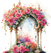 sm3 pink roses rose flowers spring animated - 免费动画 GIF 动画 GIF