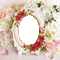 flower frame spring cadre fleur Printemps - 無料のアニメーション GIF アニメーションGIF