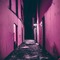 Pink & Black Alleyway - gratis png geanimeerde GIF