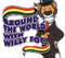 around the world with willy fog text - bezmaksas png animēts GIF