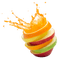 Kaz_Creations Fruit Apples Apple - zdarma png animovaný GIF