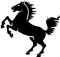 Kaz_Creations Horse Silhouettes Silhouette - PNG gratuit GIF animé