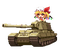 flandre in a tank - фрее пнг анимирани ГИФ