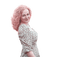 summer spring  woman dolceluna pastel pink - bezmaksas png animēts GIF