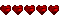 Kaz_Creations Deco Hearts Colours Animated - GIF animé gratuit GIF animé