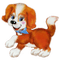 dog by nataliplus - png gratis GIF animasi