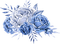 kikkapink deco blue flowers - ilmainen png animoitu GIF