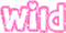 pink wild glitter text heart - GIF animasi gratis GIF animasi