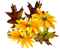 Autumn.Flowers.Automne.Fleurs.Victoriabea - PNG gratuit GIF animé