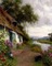 Landschaft, Fluss, Haus - ücretsiz png animasyonlu GIF