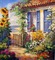 Landschaft, Haus, Garten - png gratuito GIF animata