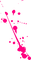 Pink Ink Splatter - бесплатно png анимированный гифка