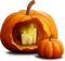 halloween pumpkins by nataliplus - PNG gratuit GIF animé
