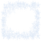 blue frame snowflakes winter rox - bezmaksas png animēts GIF