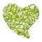 green heart - бесплатно png анимированный гифка