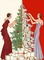 Art Deco Christmas bp - PNG gratuit GIF animé