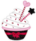 Kaz_Creations Deco Cupcake Colours - PNG gratuit GIF animé