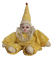 yellow clown doll - бесплатно png анимированный гифка
