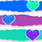 Je  /  backgrund.colorful.hearts.lines.idca - Бесплатный анимированный гифка анимированный гифка
