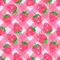 Strawberry glitter background - Zdarma animovaný GIF animovaný GIF