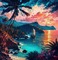 loly33 tropical - kostenlos png Animiertes GIF