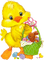 Kaz_Creations Easter Deco Chick Bunny - безплатен png анимиран GIF