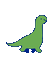 Dinosaur Dino - Animovaný GIF zadarmo animovaný GIF