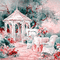 soave background animated vintage garden pink - 免费动画 GIF 动画 GIF