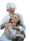 Пожилая  пара - nemokama png animuotas GIF
