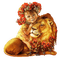 loly33 enfant lion coquelicot - ilmainen png animoitu GIF