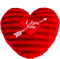 ✶ Valentine's Day Pillow {by Merishy} ✶ - Free PNG Animated GIF