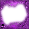 Purple Glitter Frame - By KittyKatLuv65 - безплатен png анимиран GIF